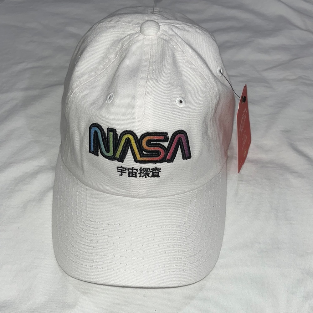 brand new NASA womens white hat